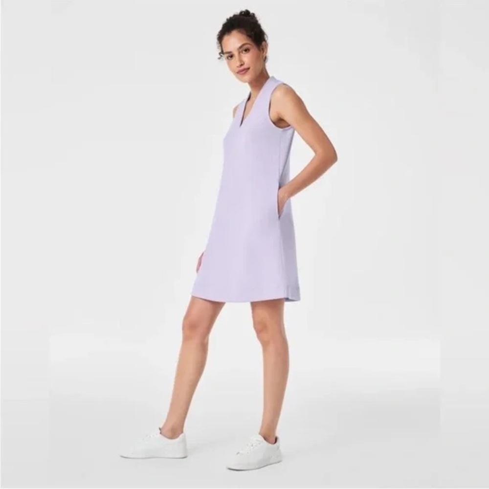 SPANX Air Essentials Lavender Mini Dress (large)